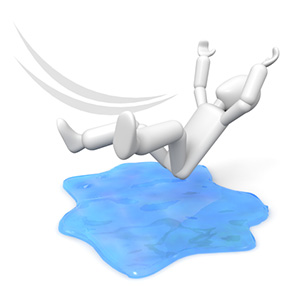 転倒して打撲した 転倒して打撲した